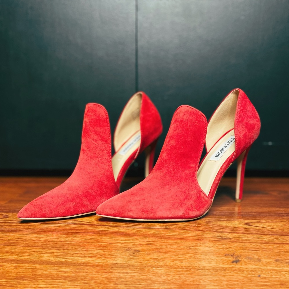 Steve Madden Red Heels